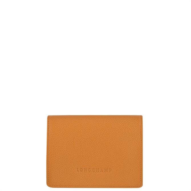 Longchamp Le Foulonné Saffron Compact Wallet